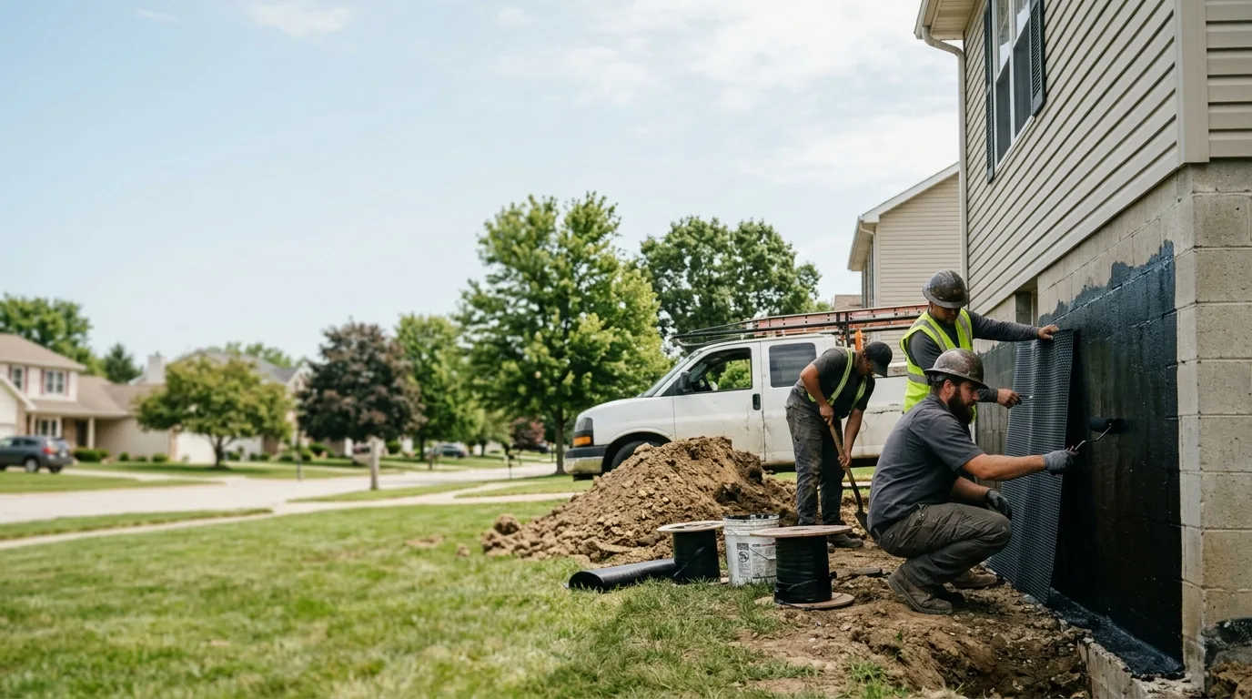 Basement Waterproofing in Troy, IL near me